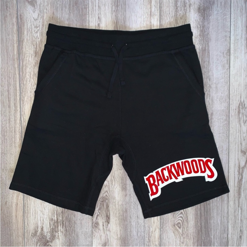 MENS BACKWOODS GRAPHIC SHORTS SIZE LARGE - Picture 3 of 5